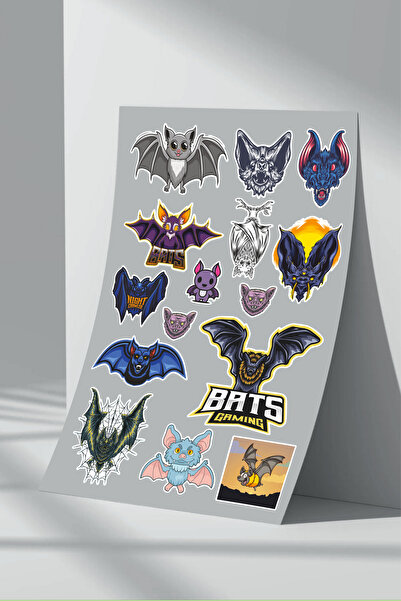 Sticker Market Set de autocolante liliac - 3 bucăți