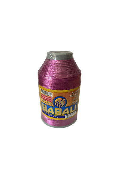 Yabalı Polyester Dikiş İpi, Dantel İpi, Nakış İpi 100 Gram, Renk No: 1523 Ren...