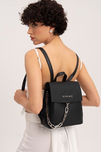 Sisley Rucsac negru pentru femei - SLY054