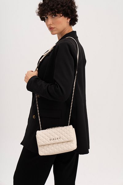 Sisley Geantă de umăr de damă bej - SLY080