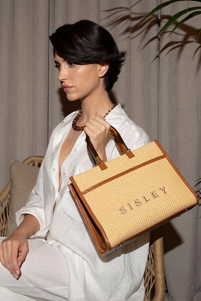 Sisley Women's Handbag - Camel Sly109 Model