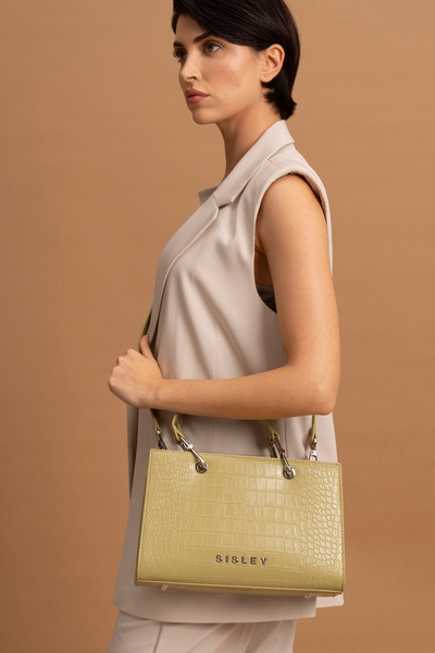 Sisley Green Women's Handbag - Sly117