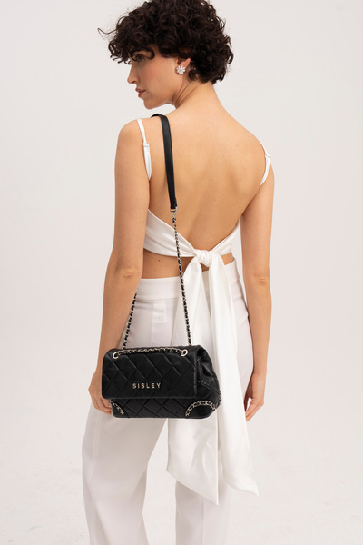 Sisley KADIN KOL ÇANTASI SİYAH SLY077