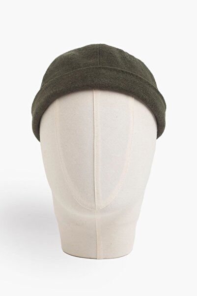 hateko Unisex Khaki Winter Over-Ear Hat