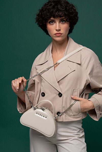 Sisley حقيبة يد نسائية بيج - SLY112