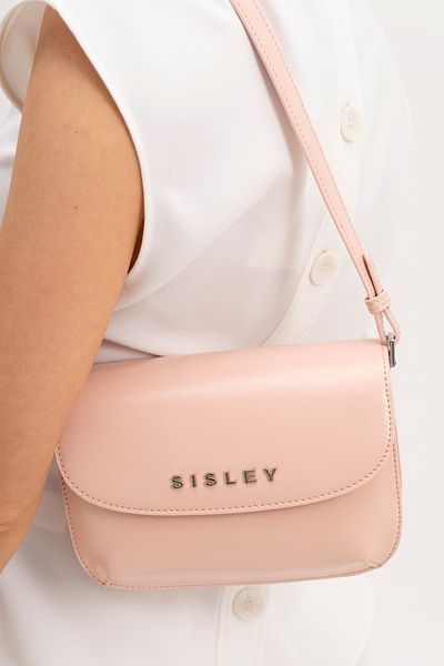 Sisley Geantă de umăr roz pentru femei - SLY113