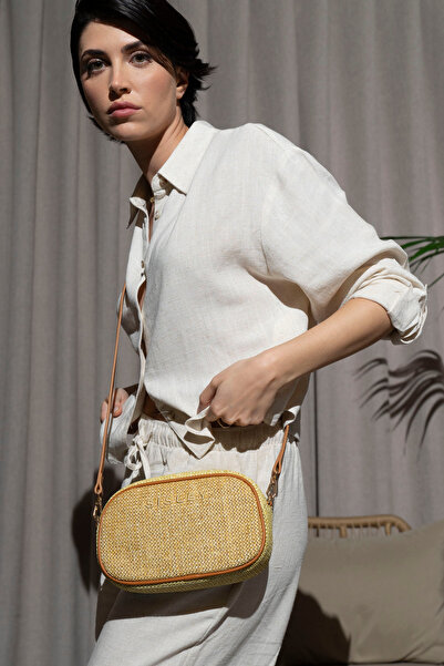 Sisley Yellow Women's Crossbody Bag - SLY039