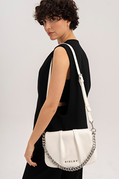 Sisley White Women's Shoulder Bag - Sly017