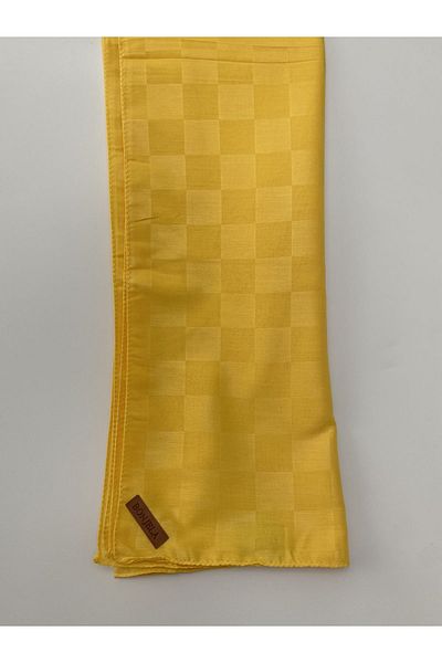 Bonjela Cotton Checkerboard Shawl