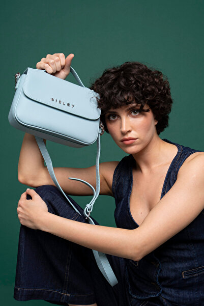 Sisley Geantă Crossbody albastră pentru femei - SLY055