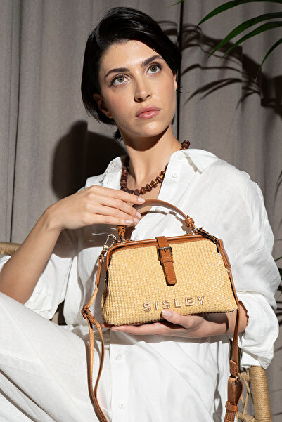 Sisley حقيبة يد نسائية من CAMEL - SLY097