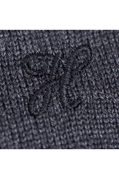 hateko Ανδρικό Anthracite Classic Cut Half Fisherman πουλόβερ H170106