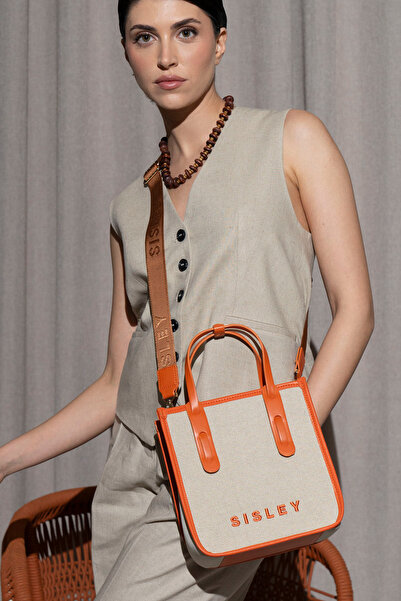 Sisley Orange Women's Handbag - Sly125