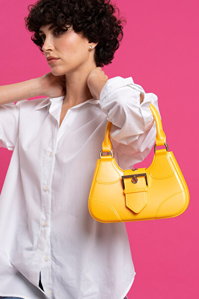 Sisley Yellow Women's Handbag - SLY004