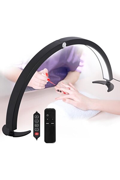 Enshall Yeni Katlanabilir Masa Üstü Ay lamba Tırnak Masa Lambası Kumandalı Ki...
