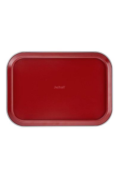 TEFAL J1640514 Delibake 36x24 Cm Clamped Red Cake Rectangular Mold -2100104743