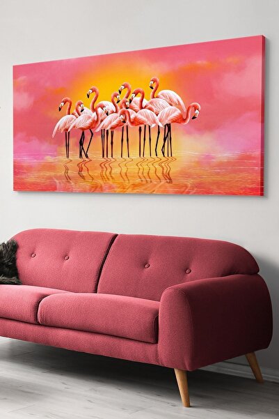 Evinemoda Slika na platnu sa flamingovima