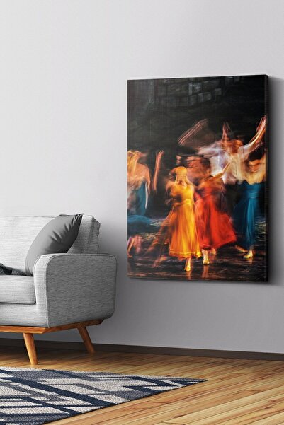 Evinemoda Folk Games Canvas - Slika na platnu