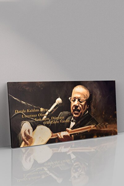 Evinemoda Neşet Ertaş Kanvas-canvas Tablo