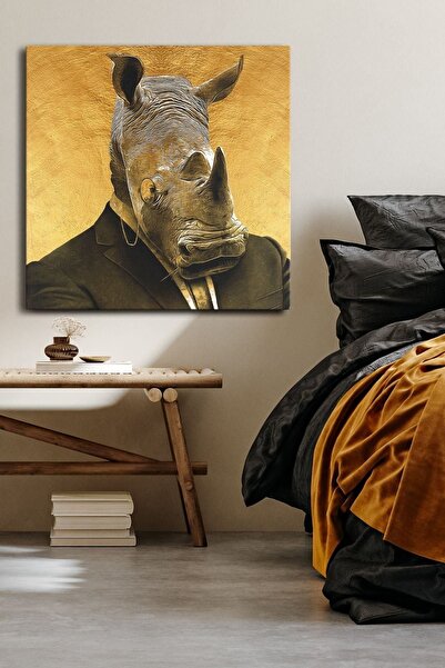 Evinemoda Zlatni Rino Jednodijelni Kvadratni Platno - Slika na Platnu