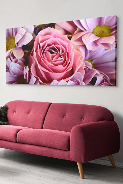 Evinemoda Cvetna jednodijelna umetnička slika na platnu