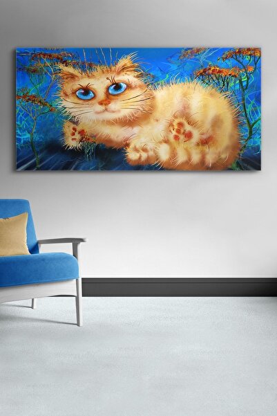 Evinemoda Slatka mačka slika na platnu