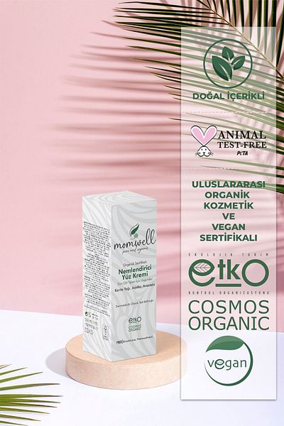 Momwell 50ml Organic Moisturizing Face Cream