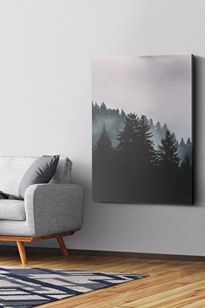 Evinemoda Pânză peisaj de pădure - pictură pe pânză