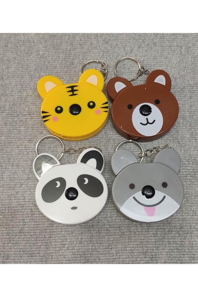 nazarwool Otomatik Anahtarlık Mezura Hayvan Figürlü 1 (BİR) Adet