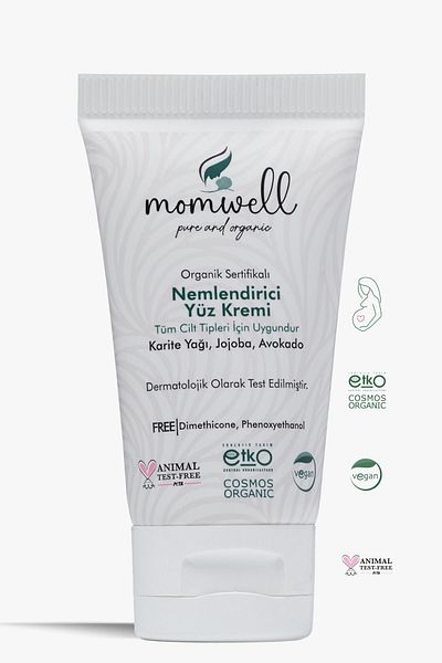 Momwell 50ml Organic Moisturizing Face Cream