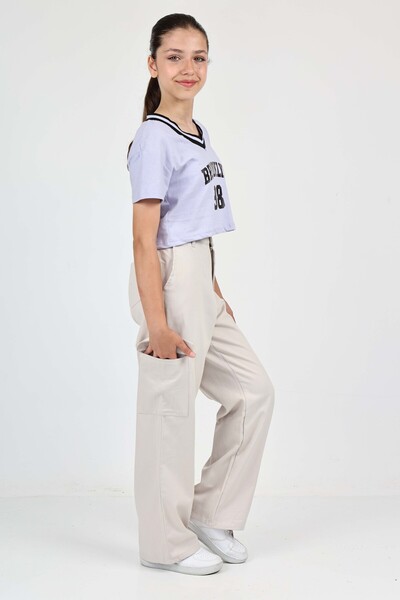 LePold Γυναικείο παντελόνι Gabardine - Loose Fit, Four Seasons