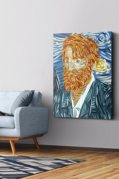 Evinemoda Crvenokosi muškarac na platnu - Slika na platnu