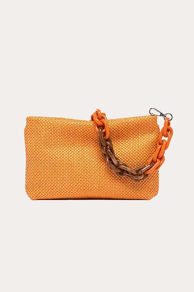 GIANNI CHIARINI Brenda Knitted Chain Strap Bag
