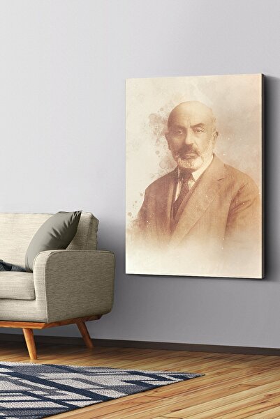 Evinemoda Mehmet Akif Ersoy Kanvas - Canvas Tablo
