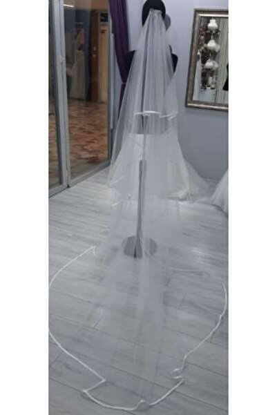 MODA NUR Νυφικό Πέπλο 3 μέτρα
