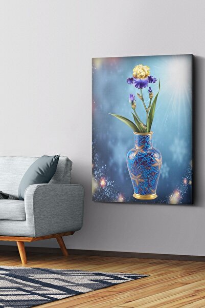 Evinemoda Cvet u vazi na platnu - Slika na platnu