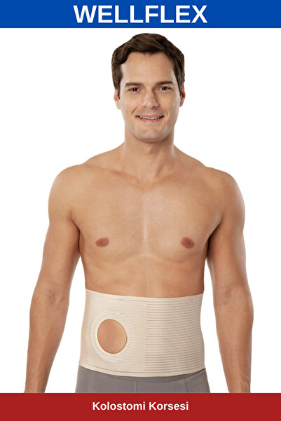 WELLFLEX Kolostomi Korsesi Bedensiz