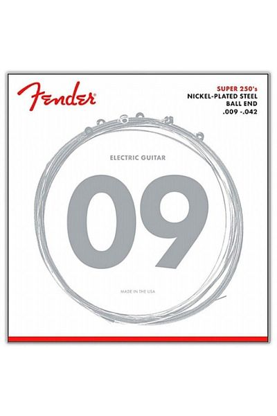 FENDER Super 250's Nps Ball End.009-.042 Electro Wire