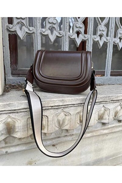 Tina Canvas Strap Cover Bag Black