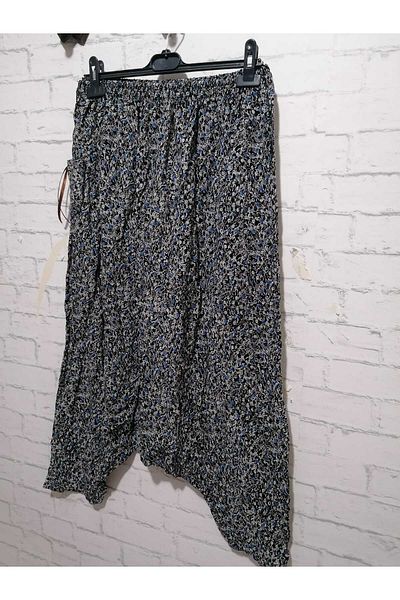 anne moda ankara Shalwar de viscoză de dimensiuni mici cu plasă lungă