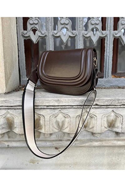 Tina Canvas Strap Cover Bag Black