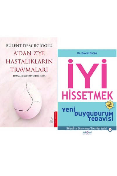 Destek Yayınları A'dan Z'ye Hastalıkların Travmaları + İyi Hissetmek / 2 Kitap Set