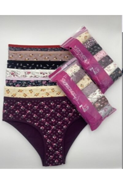 DONLİZZA Patterned Women's Panties 7 Pieces