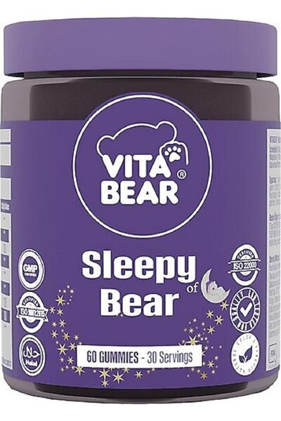 Vita Bear Sleepy Bear Uyku Düzenleyici Vitamin 60 Adet