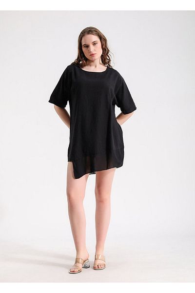 MVStore Asymmetric Cut Oversize Tunic - Standat