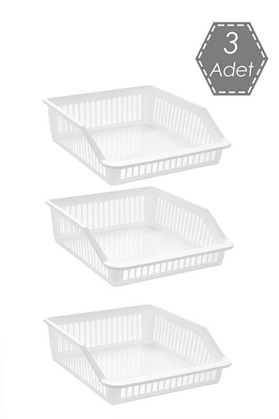 Porsima Org-25 3-Piece Fridge Set - Vegetable and Fruit Organizer