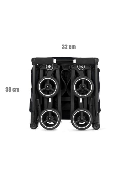 Cybex GB Pockit Plus  (dünyanın en küçük katlanan kabin boy bebek arabası)