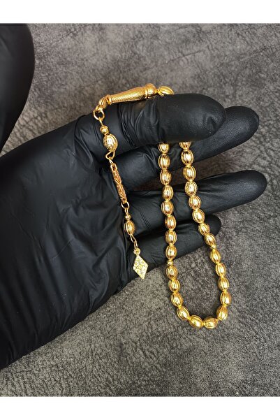 Mos Tespih Altın Benzetme Ağır Metal Tesbih