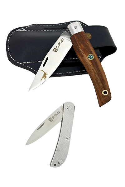 SürLaz Kamp Çakısı Mini Çakı Outdoor Çakı 2li Set