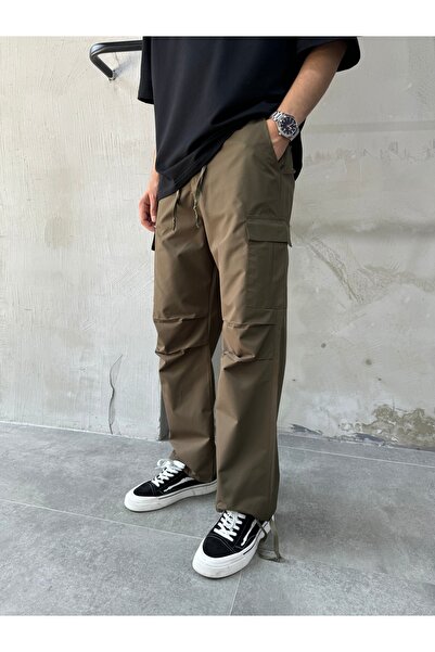 DİFRANSEL Αποσπώμενο παντελόνι Cargo με υφασμάτινο αλεξίπτωτο